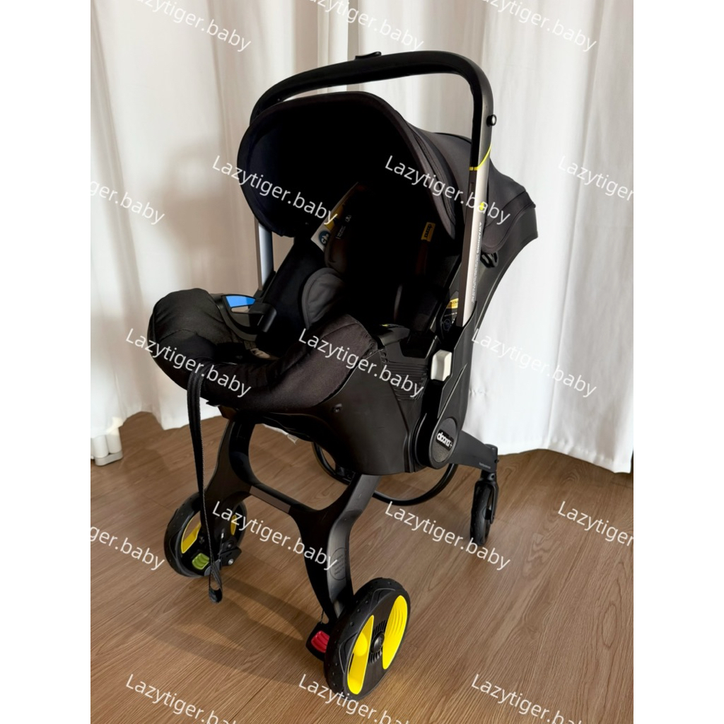 (มือสอง) Doona 4in1 สีดำ Nitro Black เป็นทั้งคาร์ซีทและรถเข็น ผลิตปี 2024
