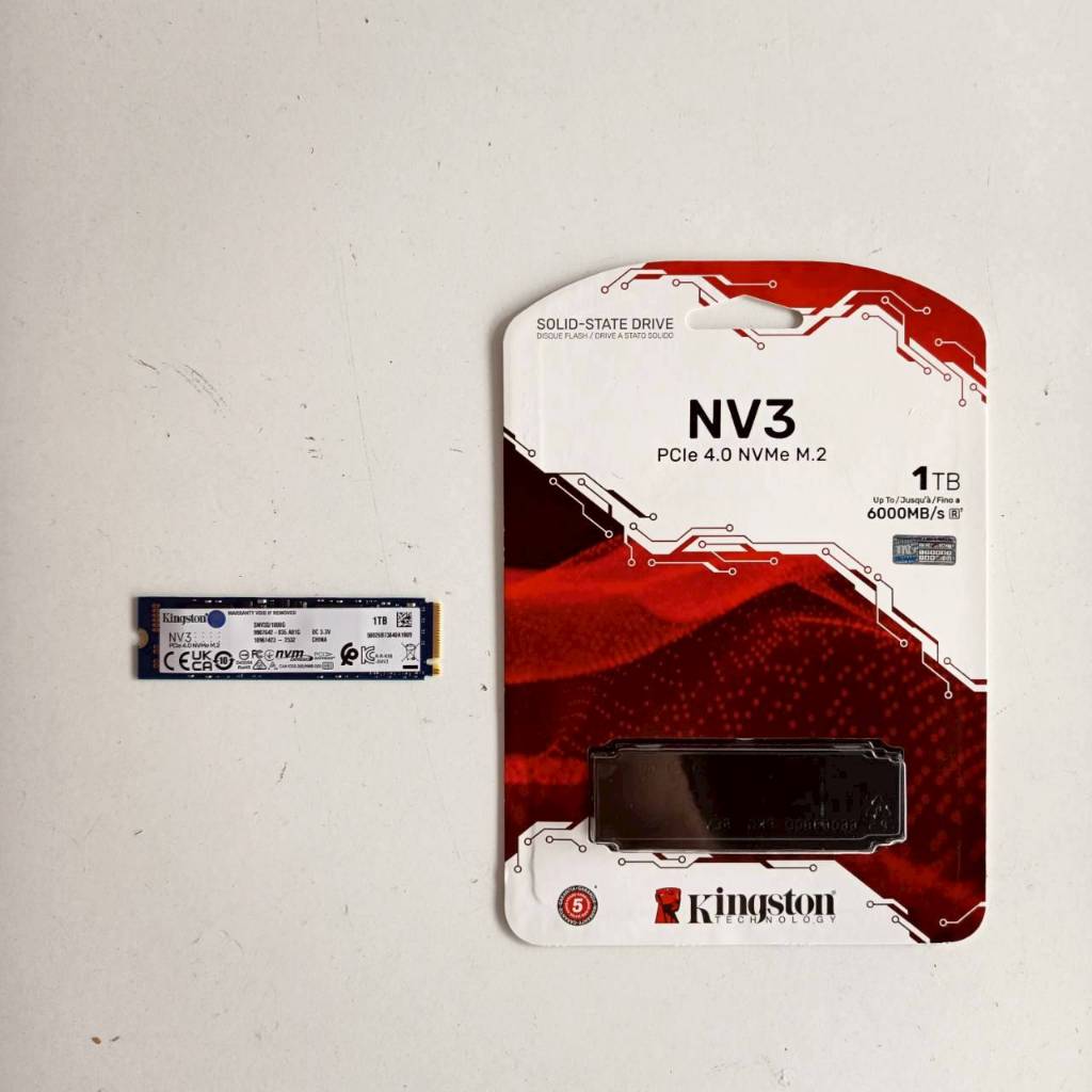 SSD  M.2  NVME  1TB  KINGSTON  NV3  PCIe  4.0  ประกัน  iHAVECPU  23/12/2030