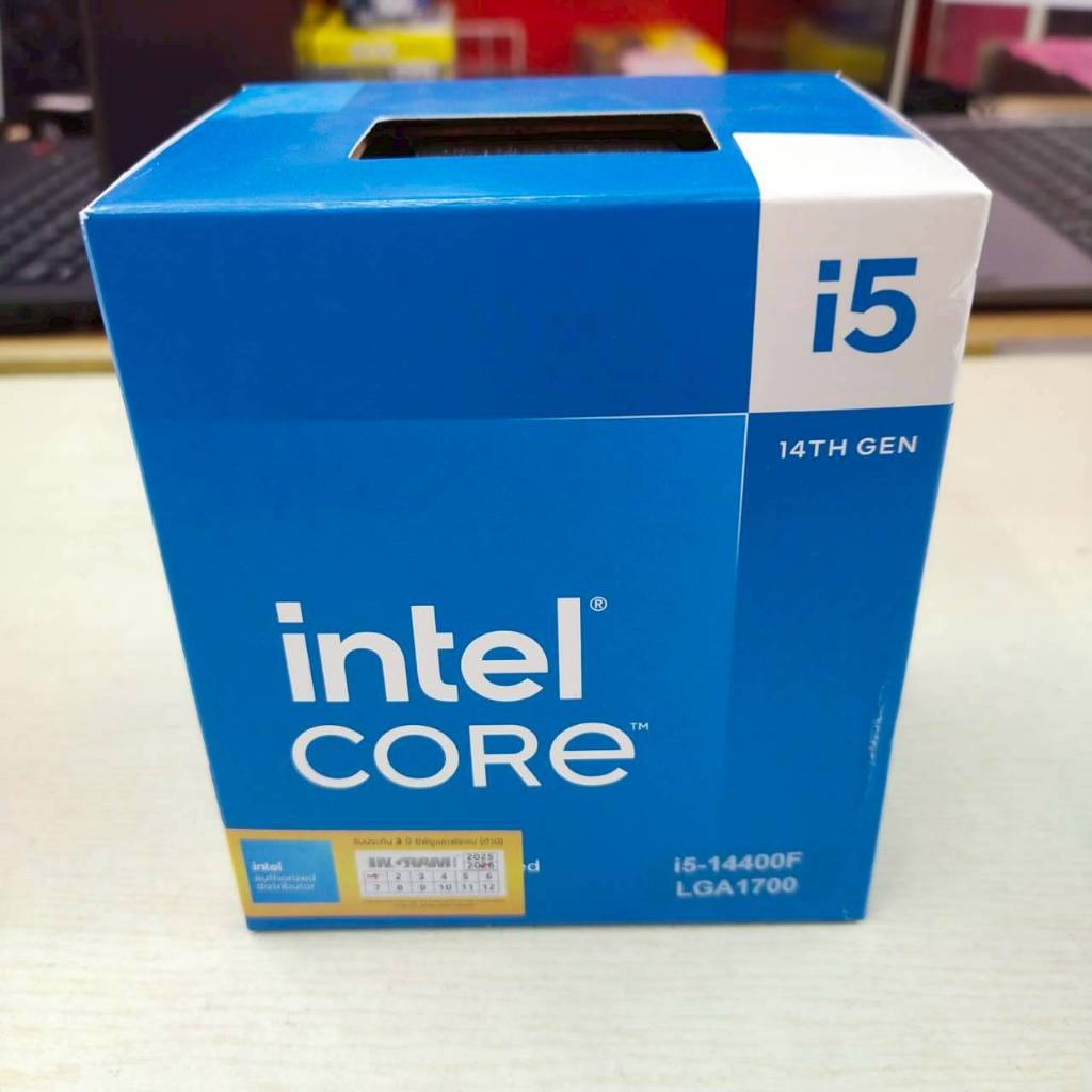 CPU  Core i5 14400F  *CPU  ใหม่ยังไม่แกะซิล  ประกัน  Advice  31/01/2029*