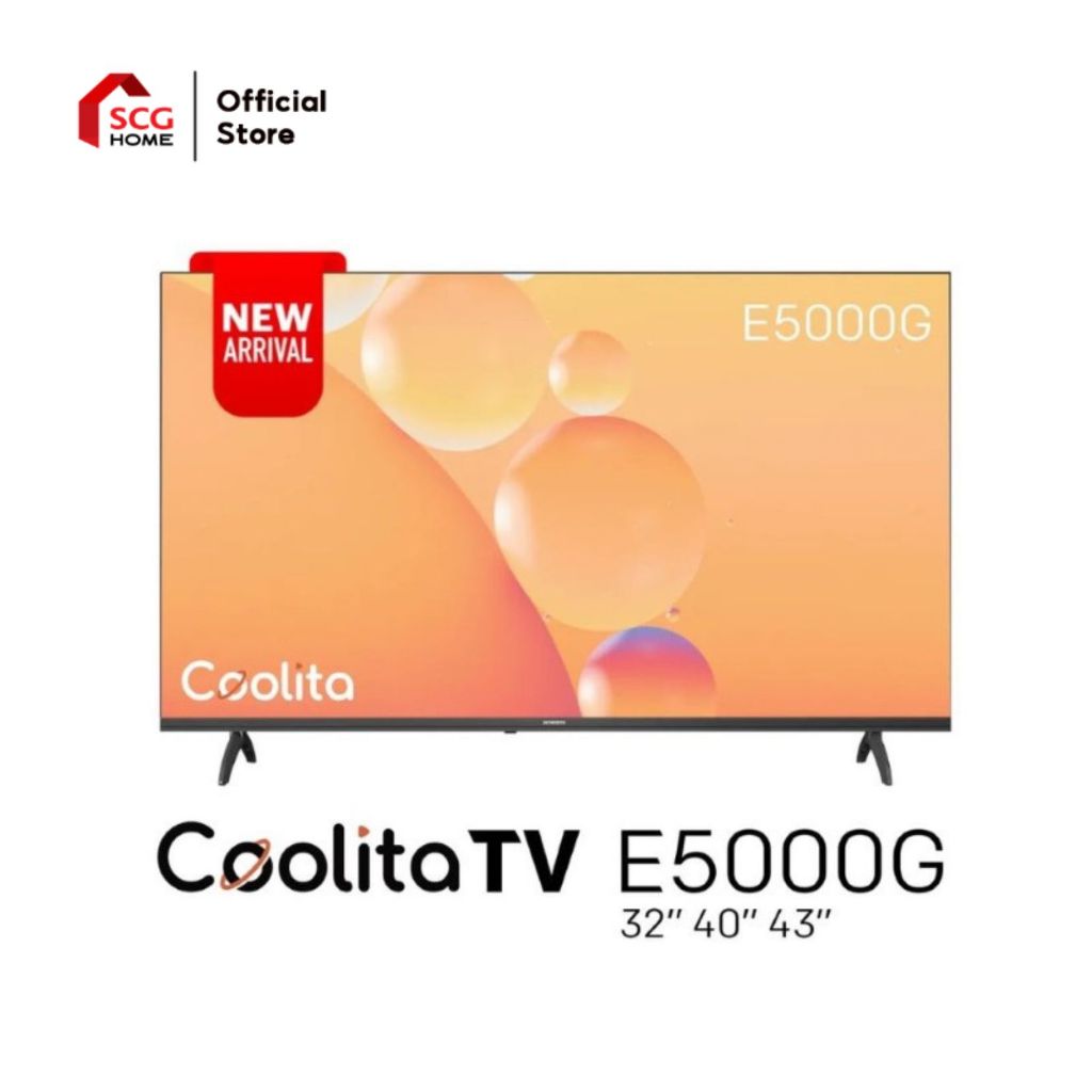 SKYWORTH สมาร์ททีวี 32 นิ้ว ระบบ Coolita OS Full HD รุ่น 32E5000G