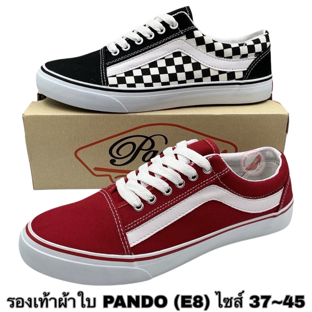 PANDO (E8) รองเท้าผ้าใบ (SIZE 37-45)
