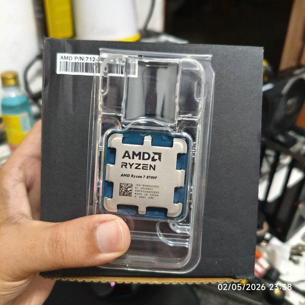 ซีพียูมือสอง(cpu) amd ryzen 7 8700f (am5)