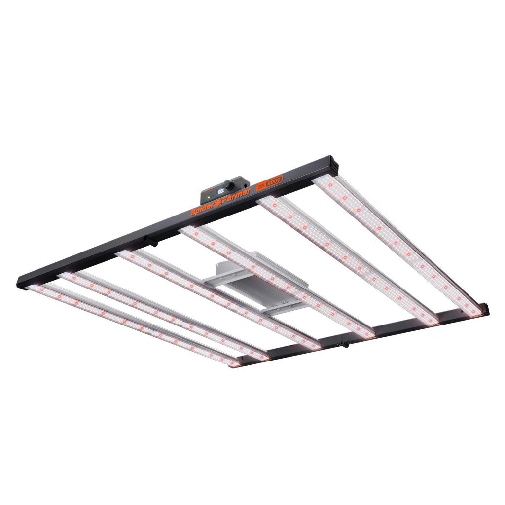 Spider Farmer SE5000 480W LED Grow Light Bluetooth & WiFi Control High Yields for 4x4FT ปลูกต้นไม้