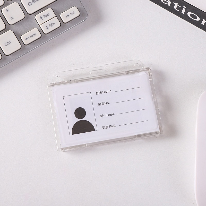 COZII กรอบใส่บัตร กรอบใส่บัตรพนักงาน กรอบใส่การ์ดอะคริลิค รูปที่ 8