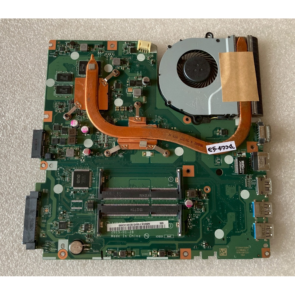 ACER Aspire E5-473G แล็ปท็อปA4WAB LA-C341P  GeForce 920M HD 5500 working 100%