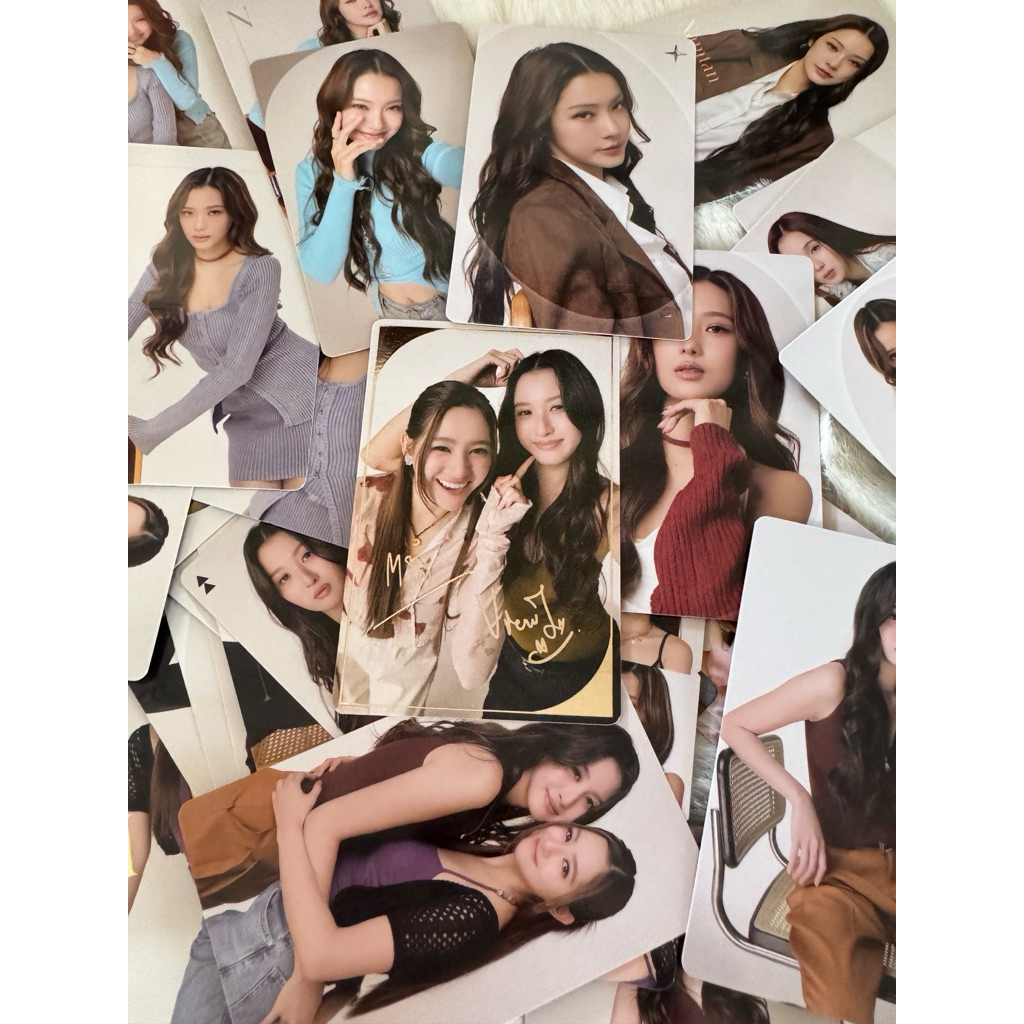 การ์ด Girl Rules 🌈 น้ำตาลฟิล์ม มิ้ลค์เลิฟ วิวมิ้ม photocard การ์ดแท้ เลือกแบบได้ พร้อมส่ง