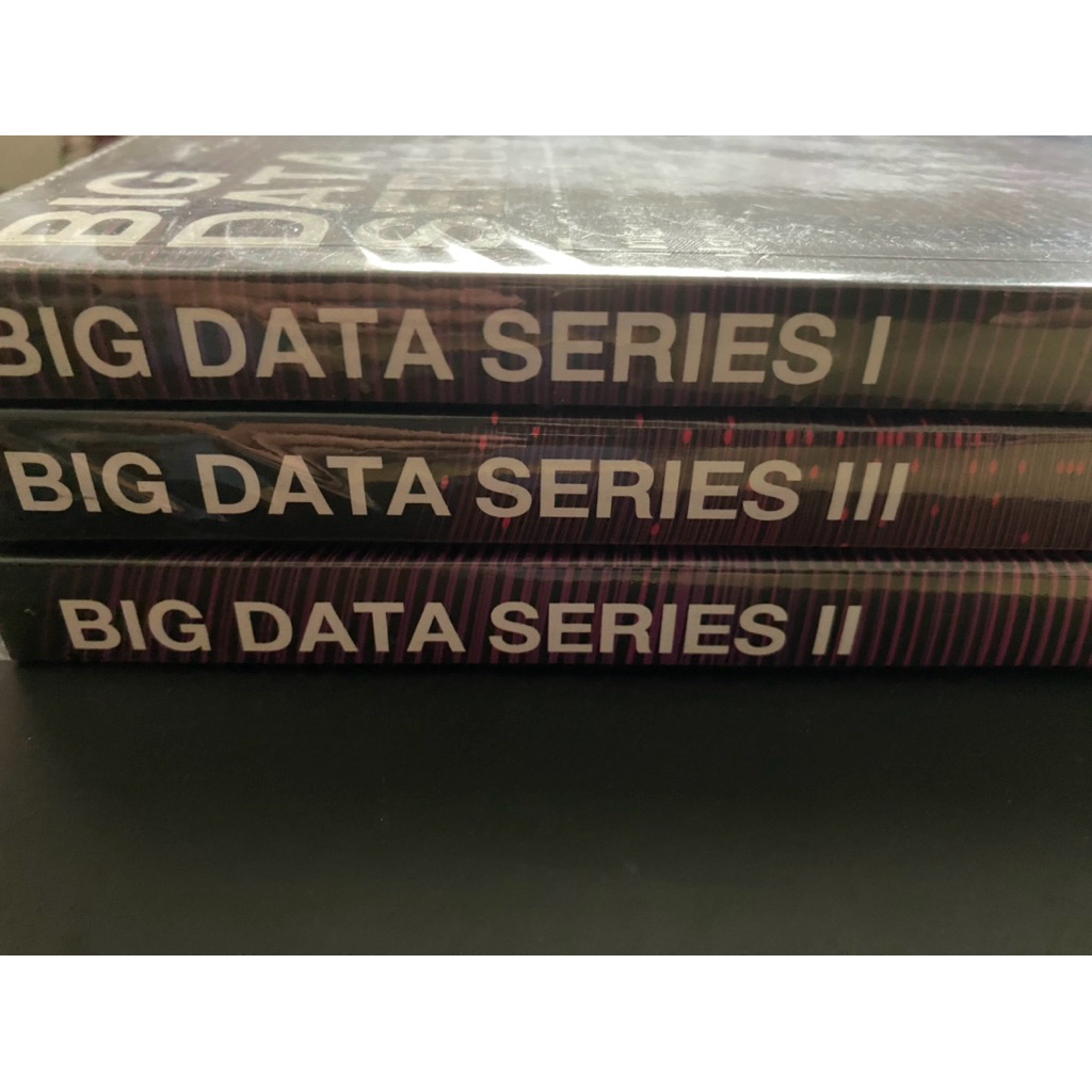 [มือสอง/สภาพดี]หนังสือ “Big Data Series I - III รวม 3 เล่ม” โดย ดร.อสมา กุลวานิชไชยนันท์