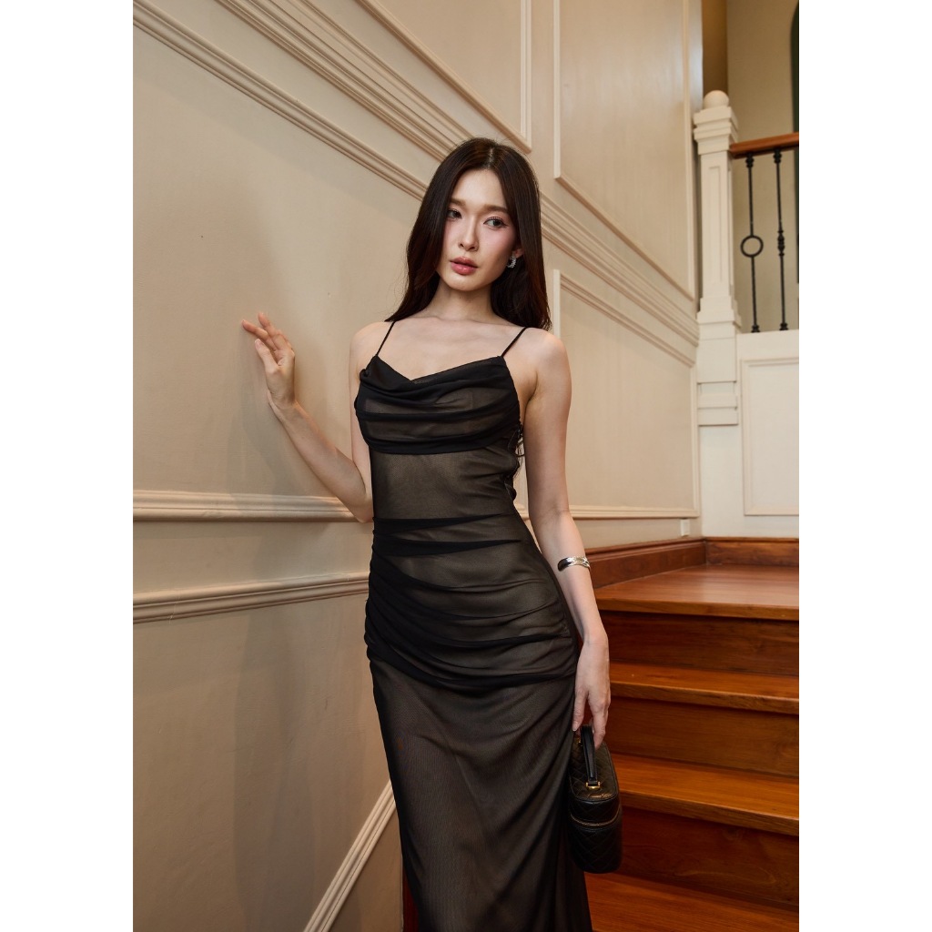 Fabrique.co - Zaya Dress เดรสยาว เดรสออกงาน เดรสไปทะเล ชุดไปงานแต่ง