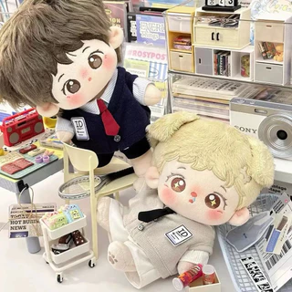 💥พร้อมส่งจากไทย💥ชุดตุ๊กตาผ้าสูง20cm เสื้อผ้าขนาดเล็ก
