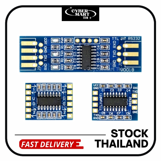 โมดูลสายแปลง RS232 SP3232 TTL เป็น RS232 RS232 เป็น TTL สต็อคไทย พร้อมส่ง