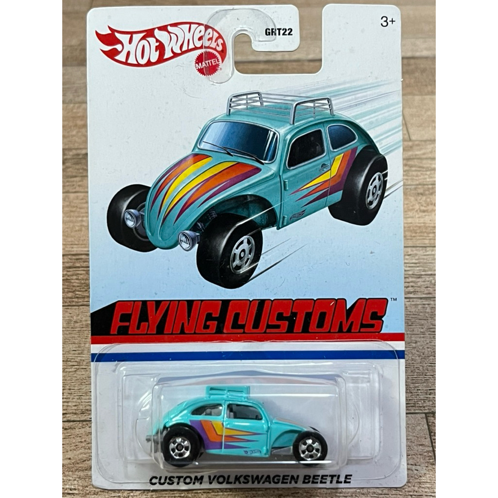Hot Wheels รุ่น Custom Volkswagen Beetle จากซีรีส์ Flying Customs‼️แพคไม่คม