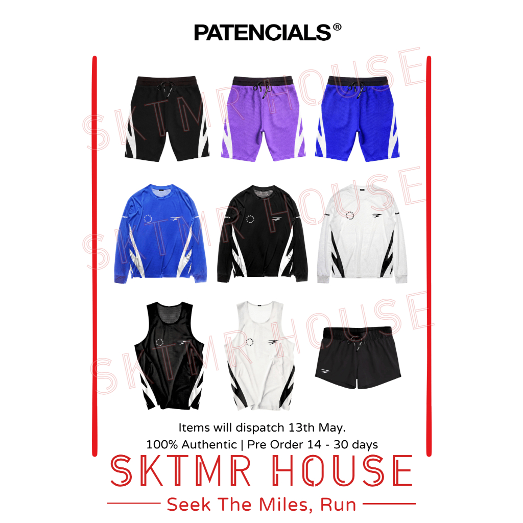 [PreOrder] Patencials เสื้อผ้าวิ่งจาก CZ [ของแท้]