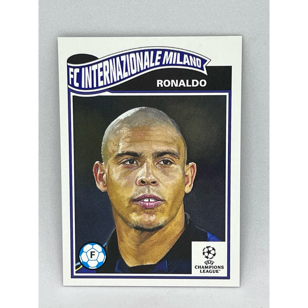 การ์ดฟุตบอล Topps Living Set Ronaldo (R9) Inter Milan