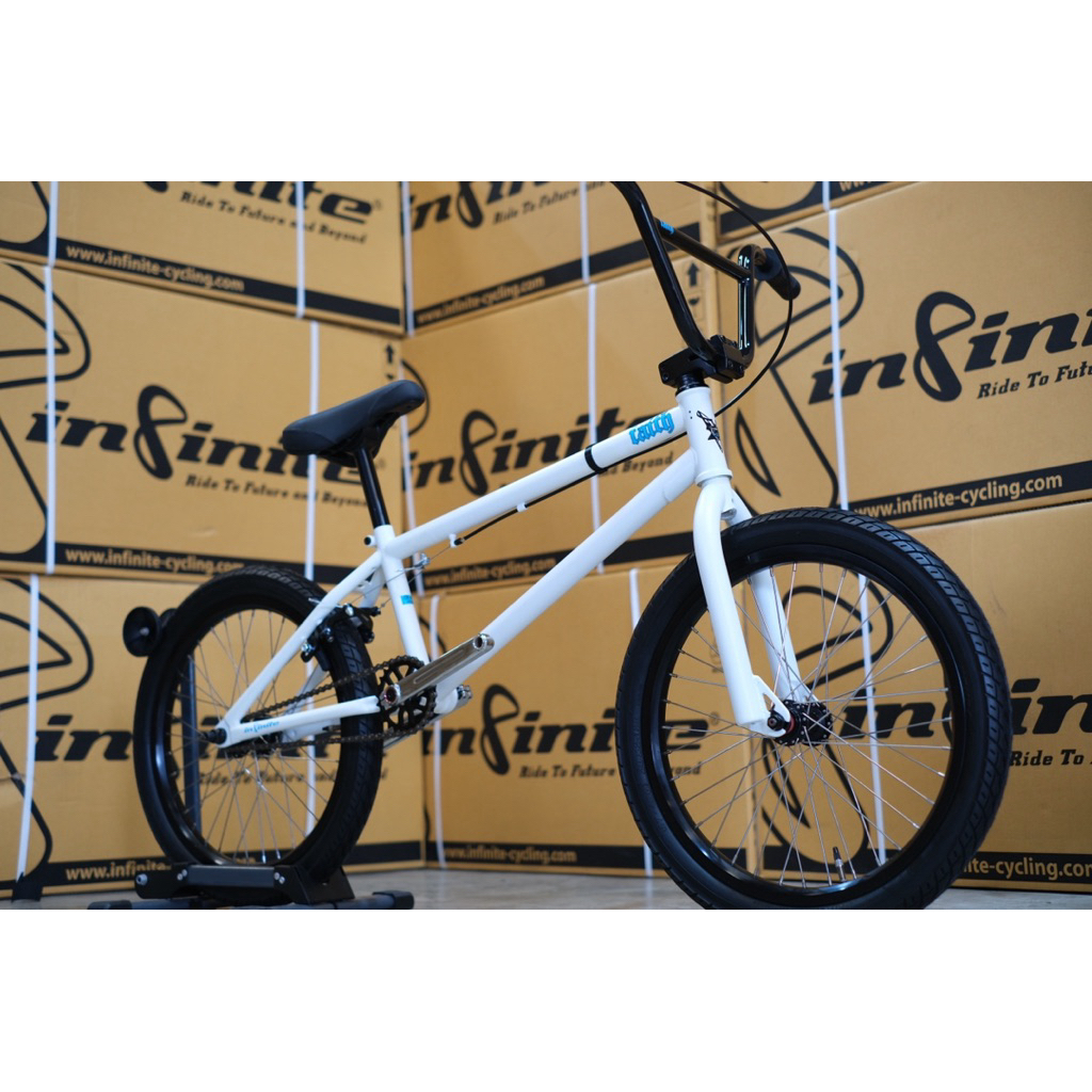 🚴‍♂️𝐈𝐍𝐅𝐈𝐍𝐈𝐓𝐄 𝟐𝟎" 𝐅𝐀𝐈𝐓𝐇🚴‍♀️ จักรยาน𝐁𝐌𝐗 เฟรมเหล็กกล้าCR-MO เหล็กที่แข็งแรงยิ่งกว่า ถูกออกแบบมาในรูปแบบBMX Freestyle