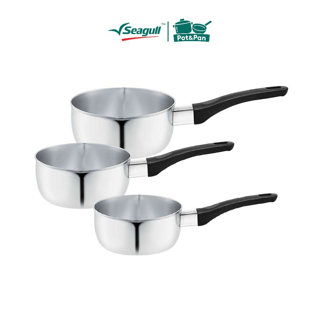 Seagull หม้อด้ามญี่ปุ่นซีกัล ขนาด 16 ซม. Japanese Sauce Pan