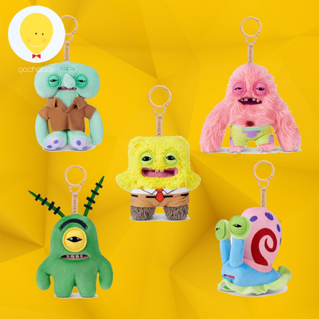 gachabox Fuggler SpongeBob Series Keychain ของแท้ พร้อมจัดส่งในไทย
