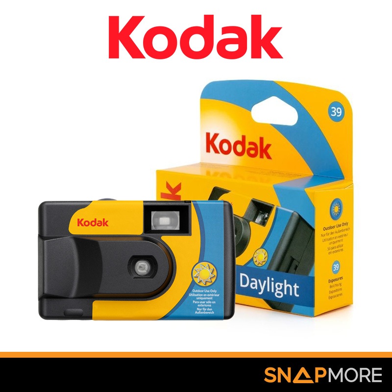 (ส่งด่วน)กล้องฟิล์มใช้แล้วทิ้ง KODAK Daylight 39 Exp ISO 800 Single Use Camera ประกันศูนย์ Kodak Disposable Camera