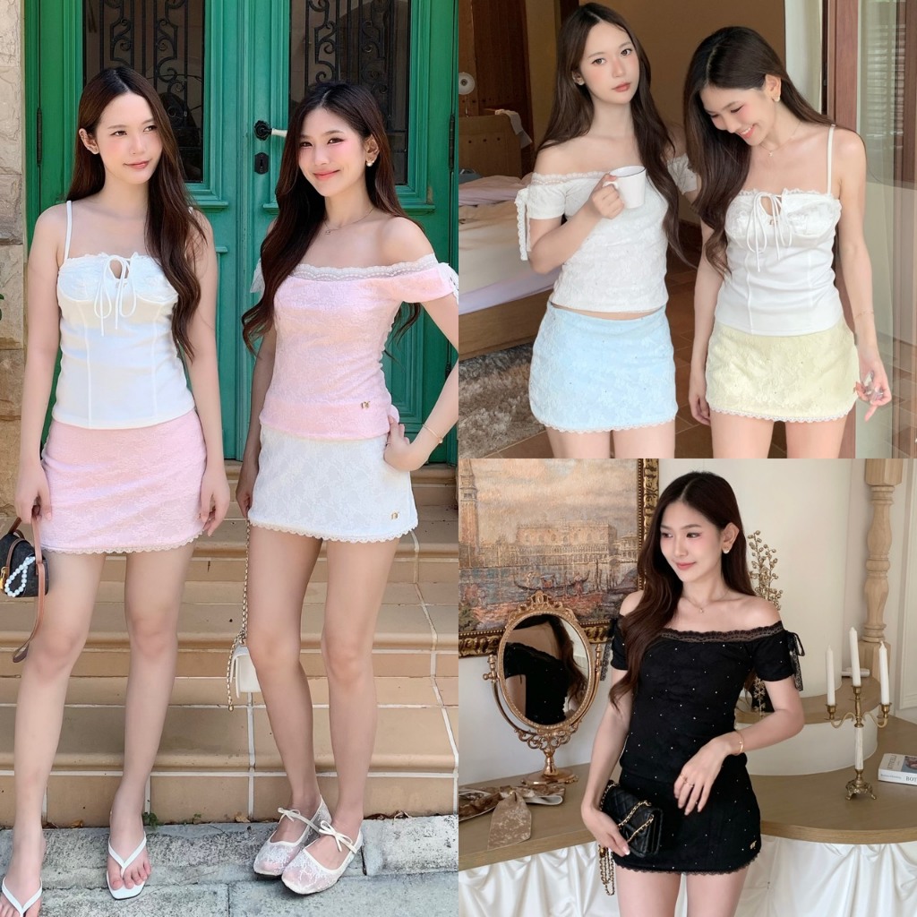 ป้ายยาความปัง! รีวิว NICHARIS กระโปรงเอวกลางกลิตเตอร์ รุ่น Vivienne skirt ใส่แล้วดูแพงจนต้องเหลียวหลัง