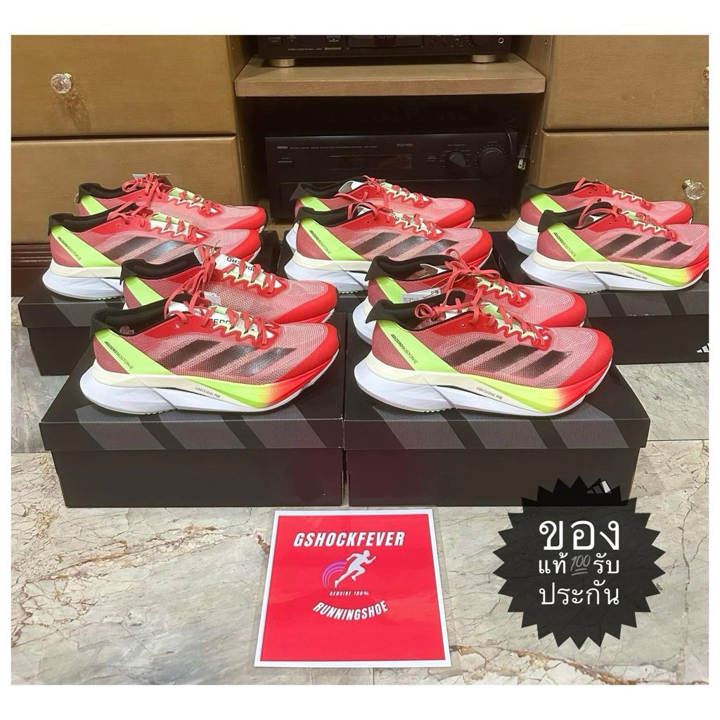 📌ขายรองเท้าวิ่ง ADIDAS ADIZERO BOSTON 12 ของใหม่ แท้💯 มือ 1 พร้อมกล่อง ป้าย🇹🇭IG3329