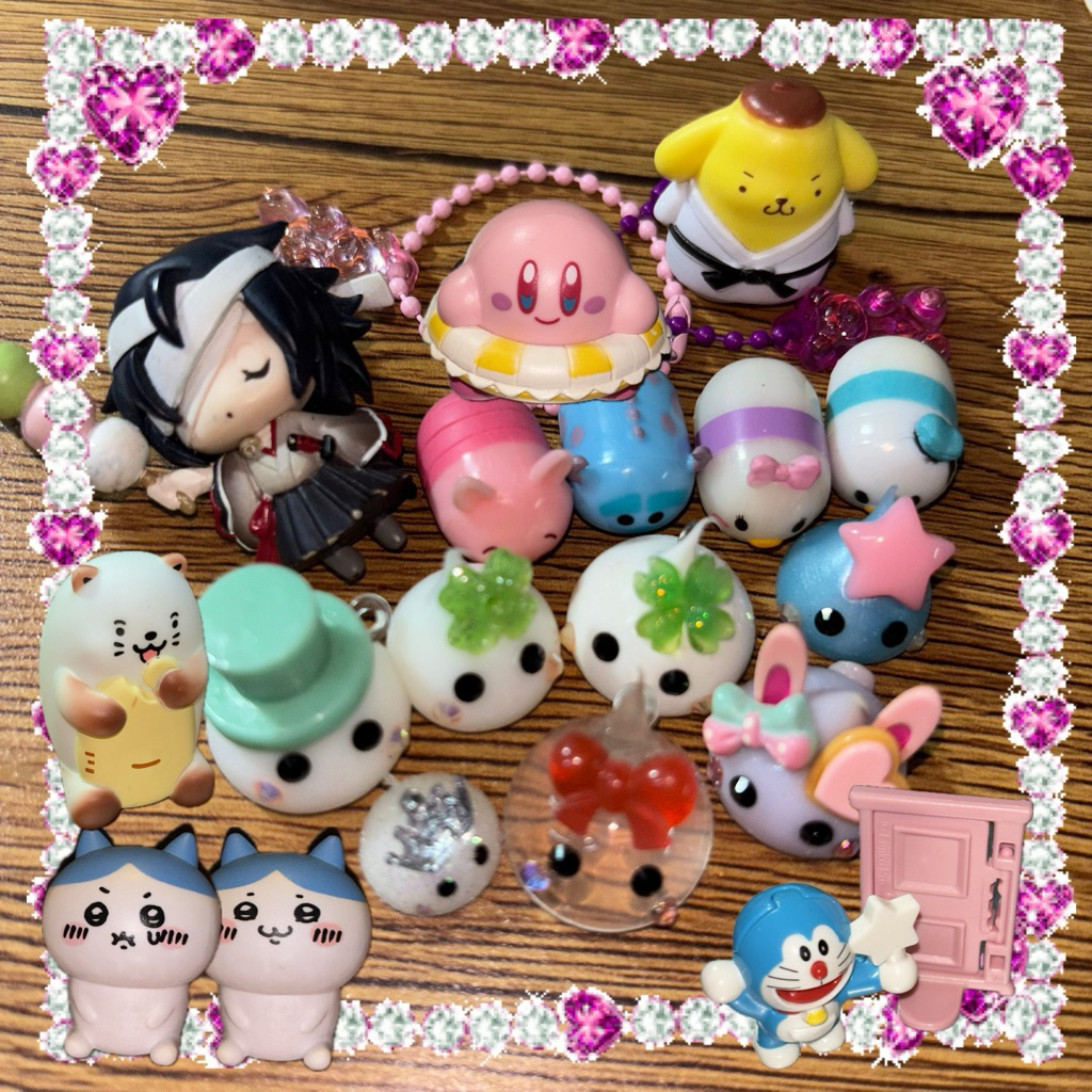 [มือสอง] ของเล่น ของสะสม กาชาปอง โมเดลจิ๋ว ๆ ญี่ปุ่น🎀 (TsumTsum / Hoppe-chan / Chiikawa etc.) มีอัปเ
