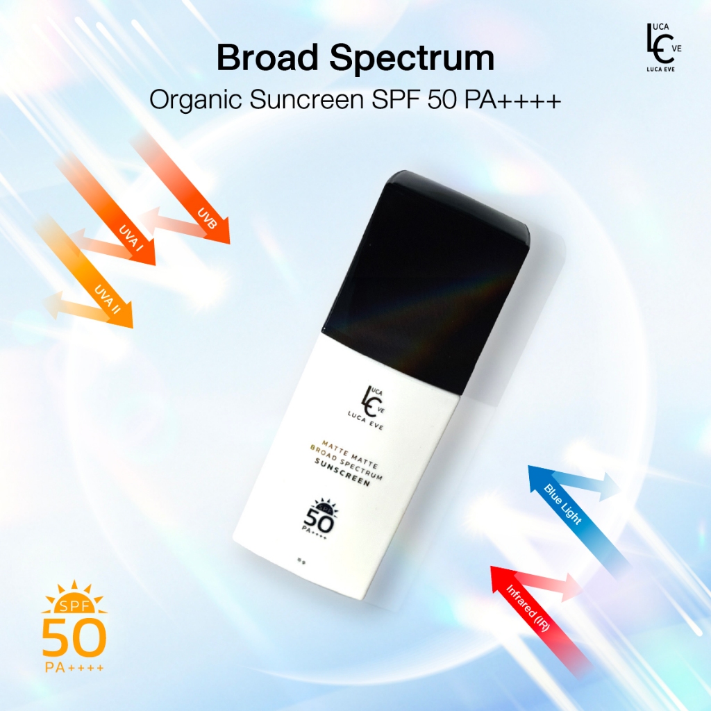 Luca Eve Matte Matte Broad Spectrum Sunscreen SPF50 PA+++