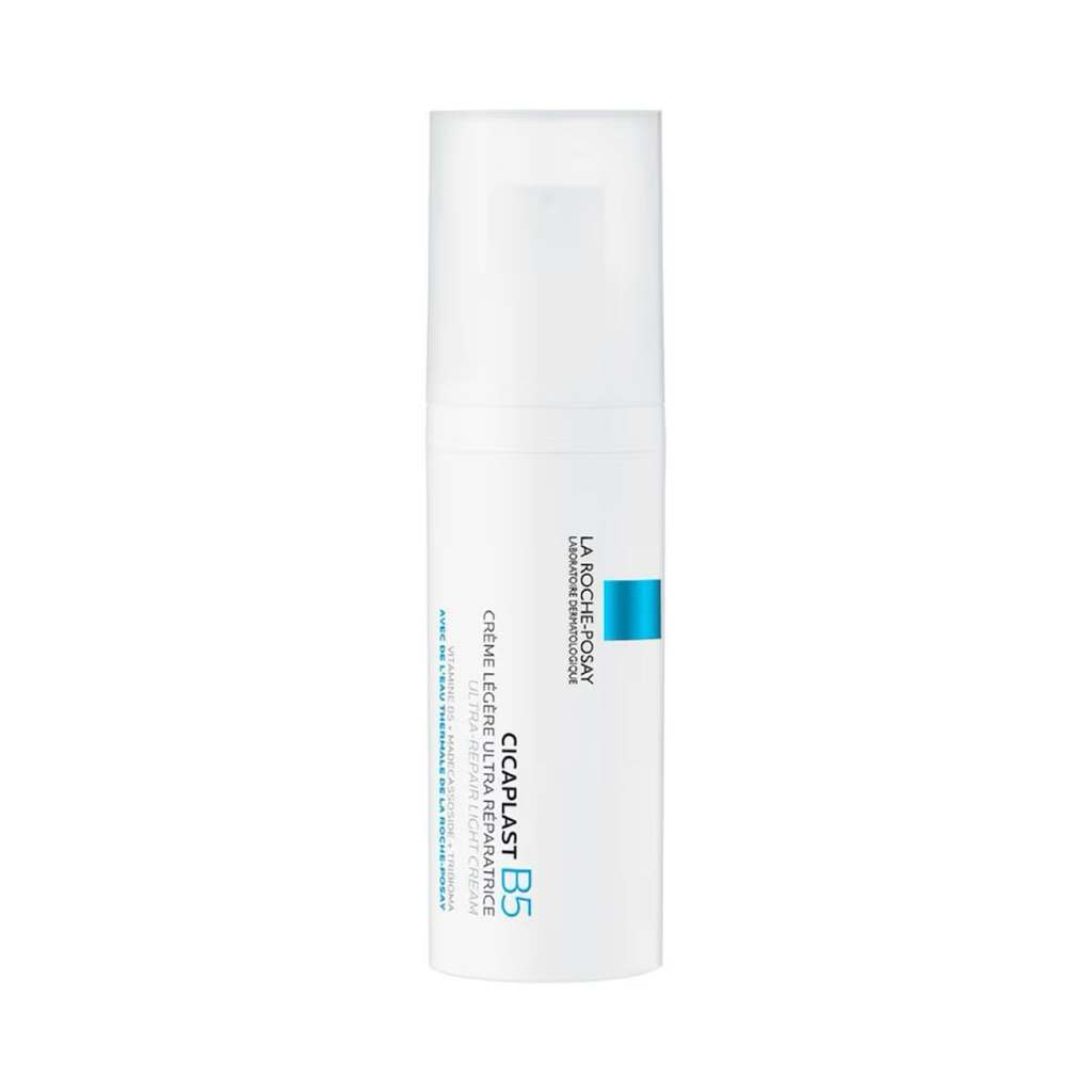 La Roche-Posay Cicaplast Light Cream B5 40ml. (ลาโรช โพเซ บี5 ครีม) ครีมบำรุงผิวสำหรับผิวแพ้ง่าย อ่อ