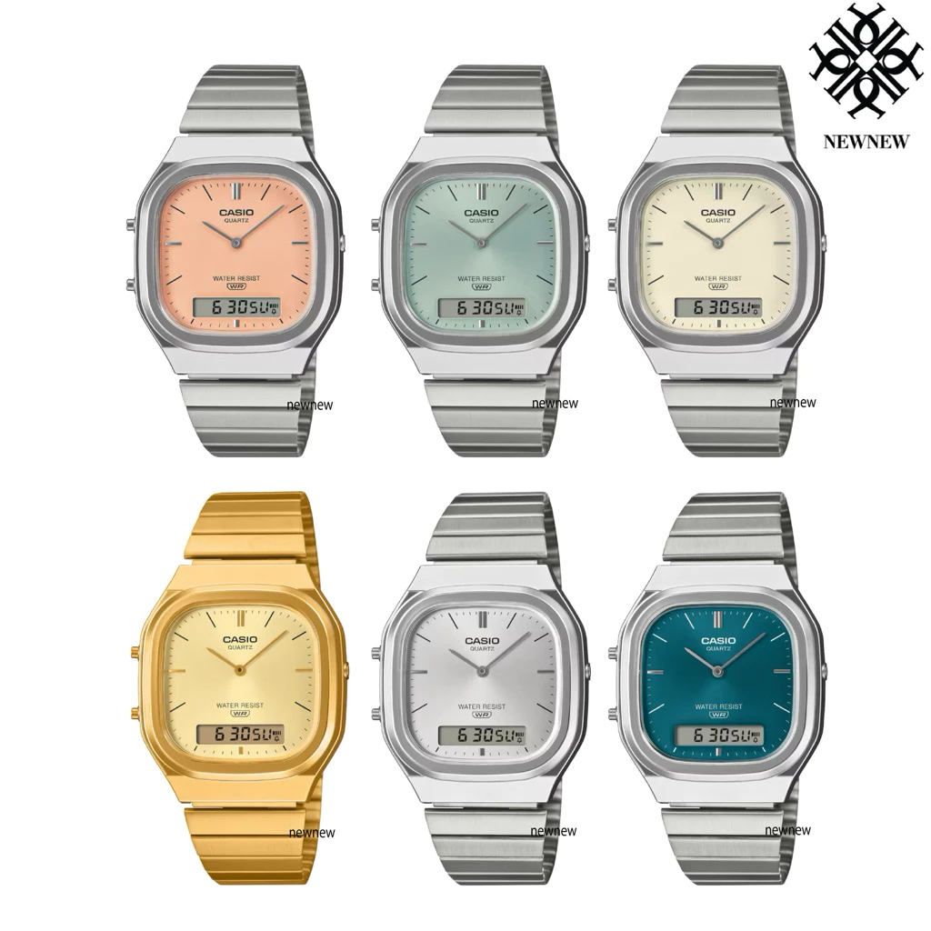 CASIO นาฬิกาข้อมือ AQ-240E-7A AQ-240EG-9A AQ-240E-3A AQ-240E-2A AQ-240E-4A AQ-240E-7E2 ของแท้ประกันศูนย์1ปี