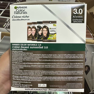 Garnier Color Naturals การ์นิเย่ ครีมเปลี่ยนสีผม แบบกล่อง 6 ซอง