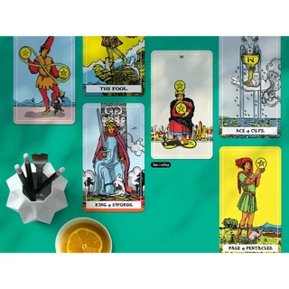 OMC Tarot ver2 : Oh! My Caaaat by Deckstiny (โอ เอ็ม ซี ทาโรต์) (ไพ่แท้ 100%)