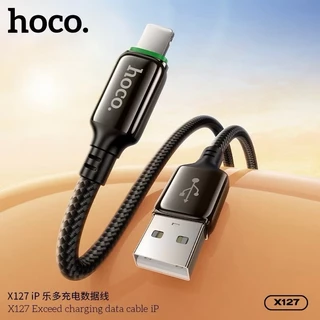 HOCO X127 สายชาร์จเร็ว สายกันหัก ไม่พันกัน TC-TC 60W / PD 27W / Type-C 36W / iOS 12W ยาว 1 เมตร