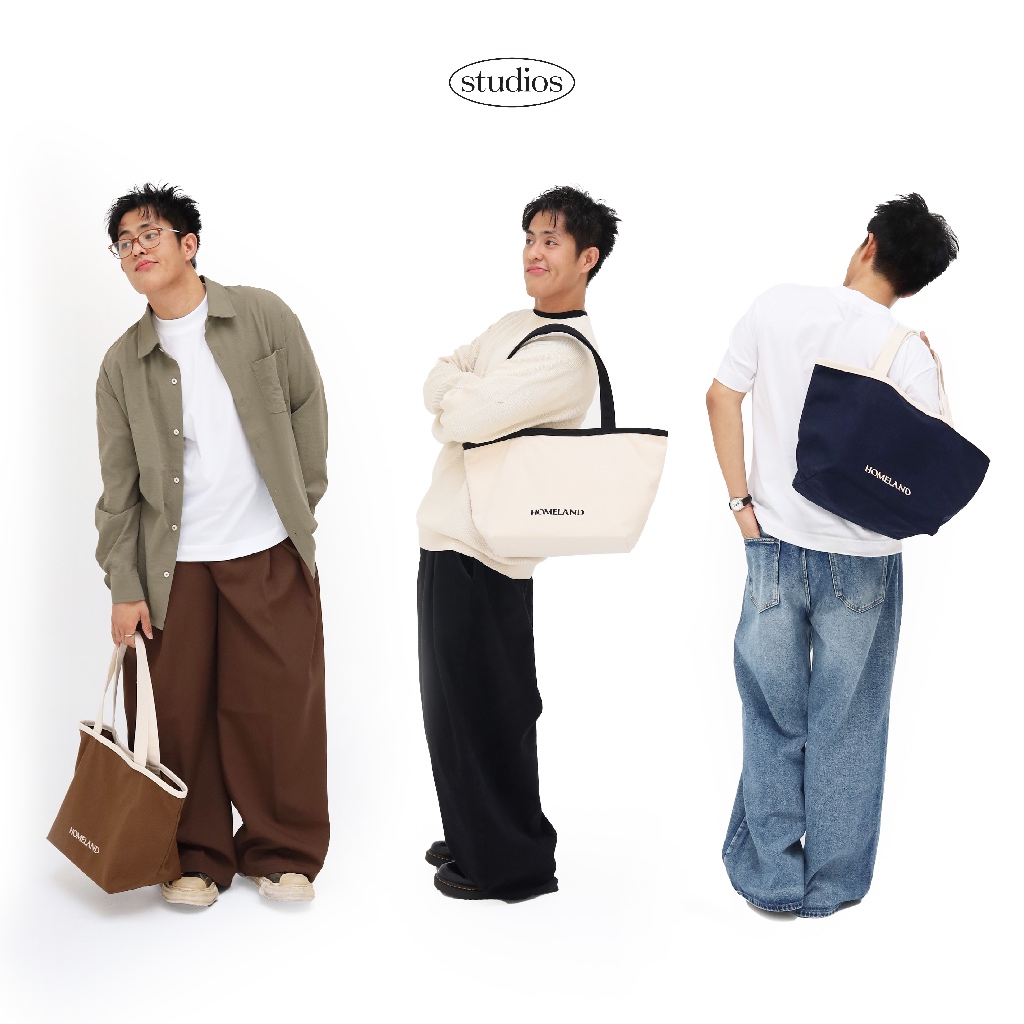 NEW! - Homeland The Frame Canvas รุ่นกุ๊นขอบ ปักลาย (Large) มี 6 สี