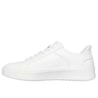 Skechers สเก็ตเชอร์ส รองเท้าผู้ชาย Men Court Break Street Shoes - 183177-WHT - Air-Cooled Memory Foam