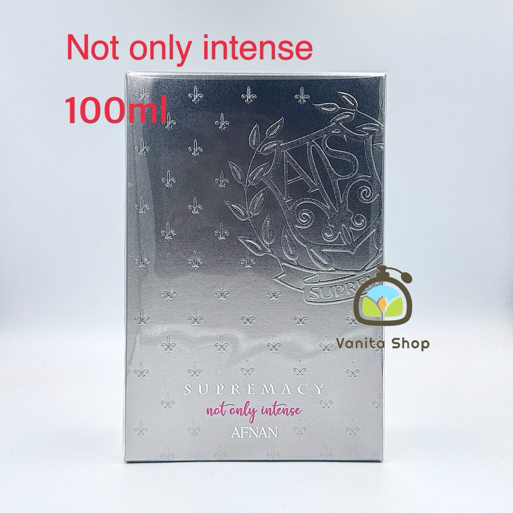 น้ำหอม แท้ Afnan Supremacy Not Only Intense 100ml