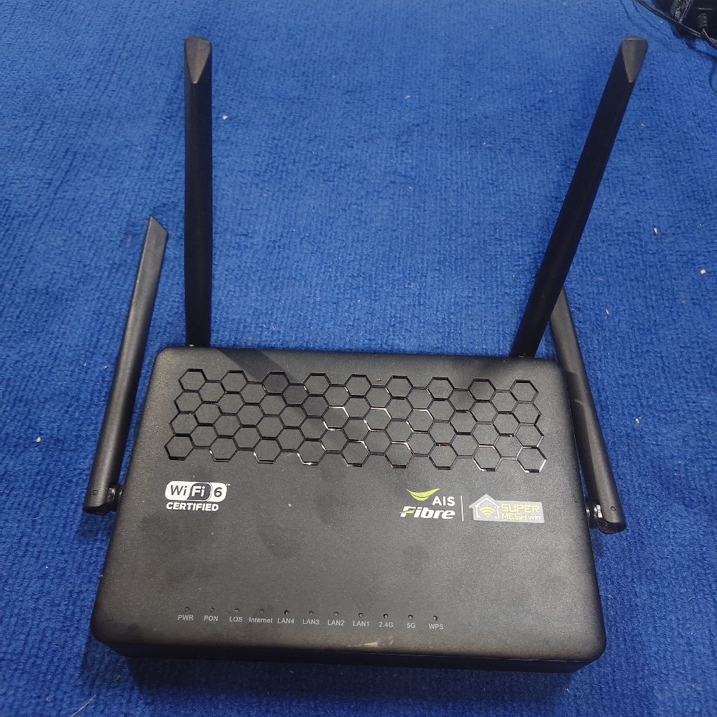 FiberHome SR1041Y Router กระจาย WiFi (ใส่ซิมไม่ได้) ใช้กับค่ายเดิม ไม่มีอะแดปเตอร์ รับประกัน 7 วัน