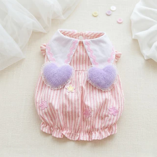 [🚚 พร้อมส่ง] ชุดกระโปรงสัตว์เลี้ยง Love Bubble Pet Dress ชุดกระโปรงแมว สุนัข หมา เสื้อแมว