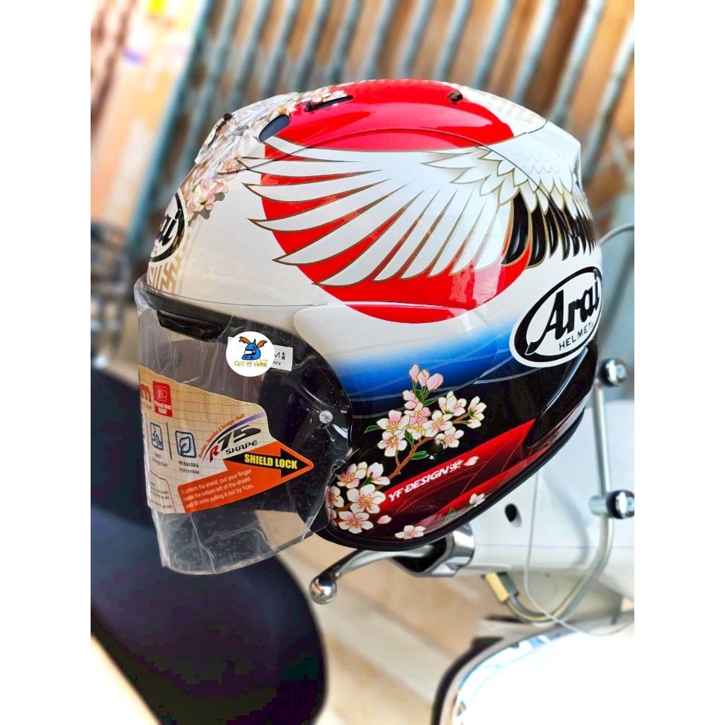 หมวกกันน็อคครึ่งใบ Arai Vz Ram Tsubasa ของแท้ 100%