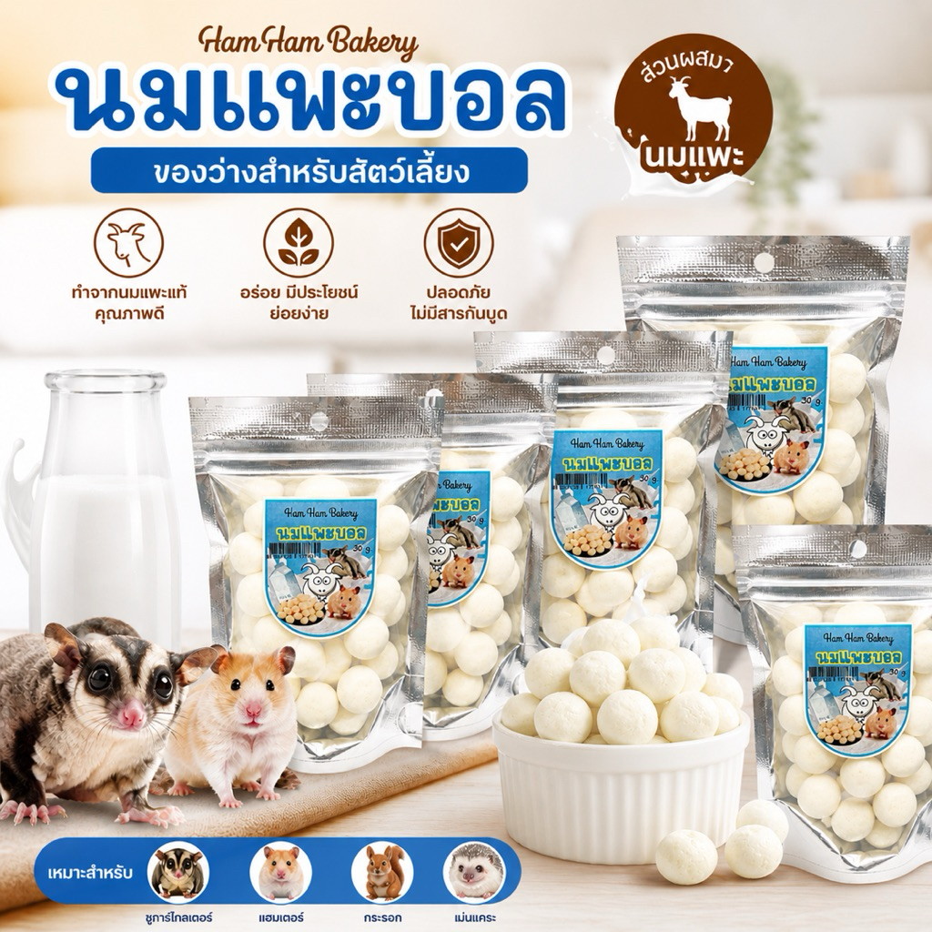 HamHam Bakery นมแพะบอลคุณประโยชน์จากนมแพะ อร่อยได้คุณค่า รูปที่ 5