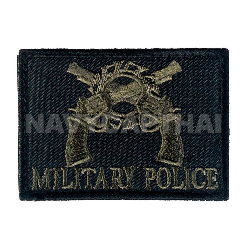 อาร์มปัก MILITARY POLICE ตีนตุ๊กแก | อาร์มตำรวจทหาร Tactical