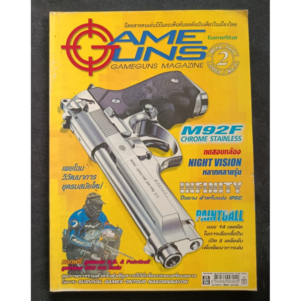 หนังสือนิตยสาร Game Guns Magazine มือ 2