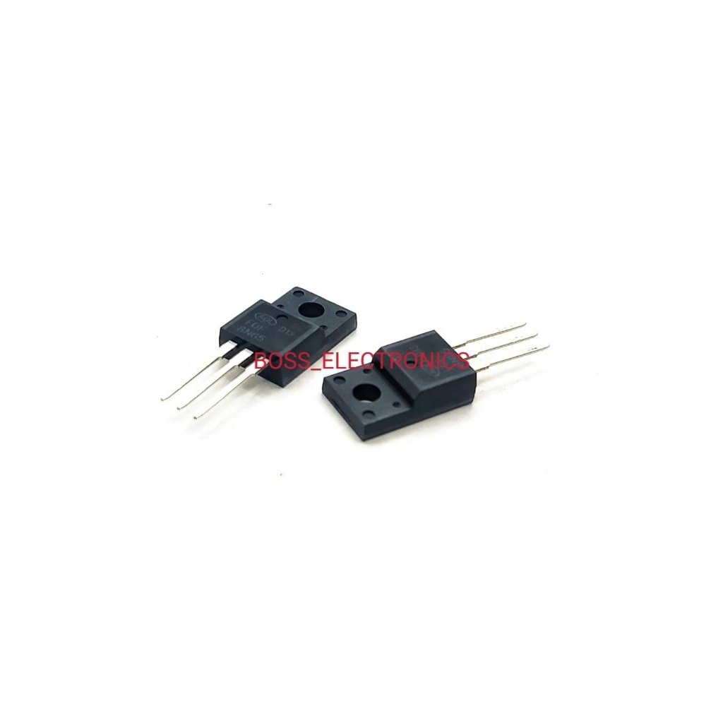 1ตัว 👉👉 8N65  FQF8N65 N-CHANNEL MOSFET 8A 650V TO-220F มอสเฟต 650V 8A  ตัวถังพลาสติก 3ขา