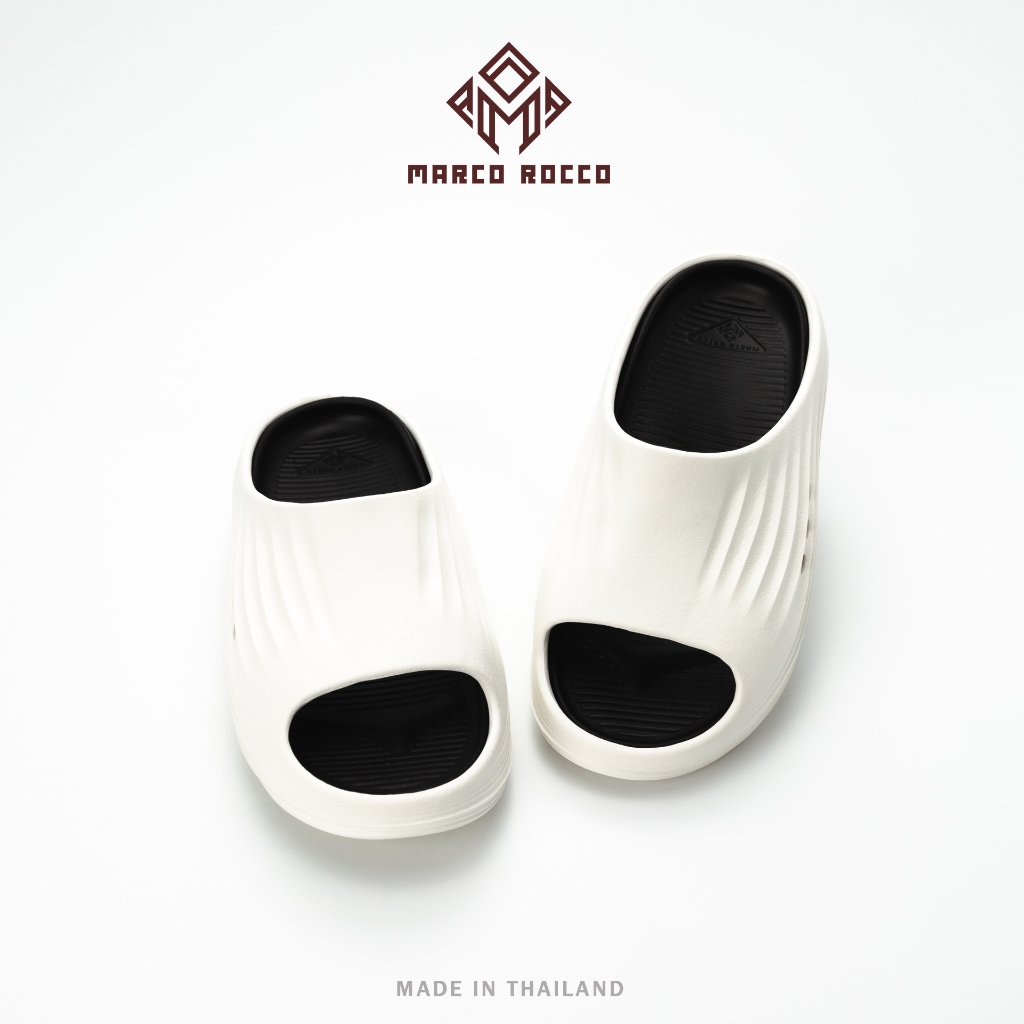 Marco Rocco รองเท้าแตะ รองเท้าแตะสำหรับผู้ชาย พื้นนุ่ม หนา รองรับอุ้งเท้า กันลื่น MR8035