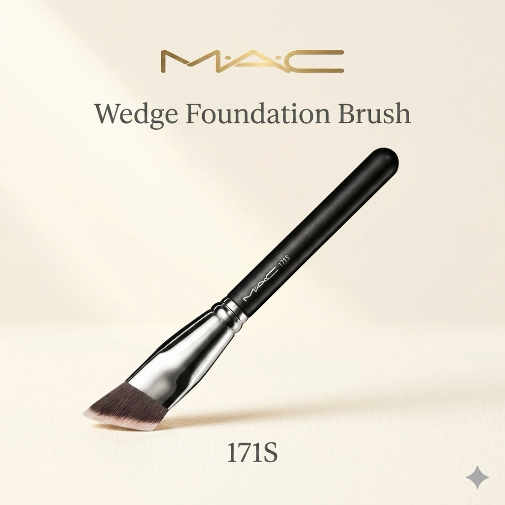 M.A.C ของแท้/พร้อมส่ง แปรงแต่งหน้า MAC 171S Smooth Edge All Over Face