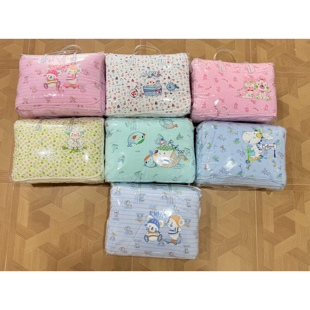 Little Wacoal Enfant ผ้าห่มคอตตอนนวม ขนาด 4ฟุต(50*60นิ้ว)