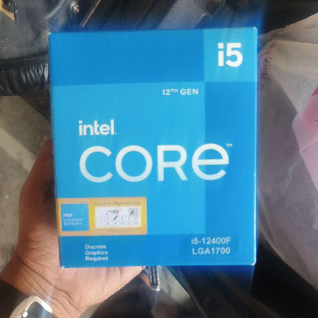 intel core I5 12400F มือสองประกัน1ปี