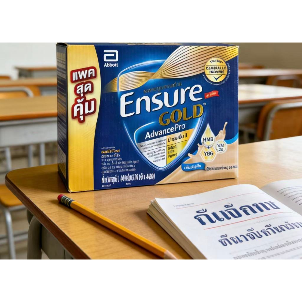 Ensure Gold AdvancePro 4 ถุง แพ็คสุดคุ้ม นมผู้ใหญ่ อาหารครบถ้วน Abbott