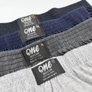 🩳 Boxer Cotton 100% กางเกงขาสั้น ผ้านิ่มยืดใส่สบาย ระบายอากาศดีมาก Freesize - 3XL 🩳