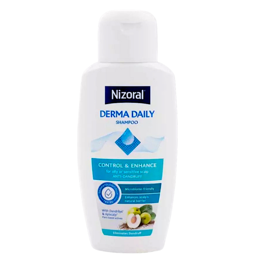 NIZORAL DERMA DAILY SHAMPOO 200CC แชมพูขจัดรังแค รหัส 3097 Exp.10/27