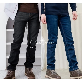 PT12 กางเกงยีนส์บุขนกันหนาวผู้ชาย กันหิมะใส่ติดลบ รุ่น TOUGH WARM JEAN FOR MEN COATMEE