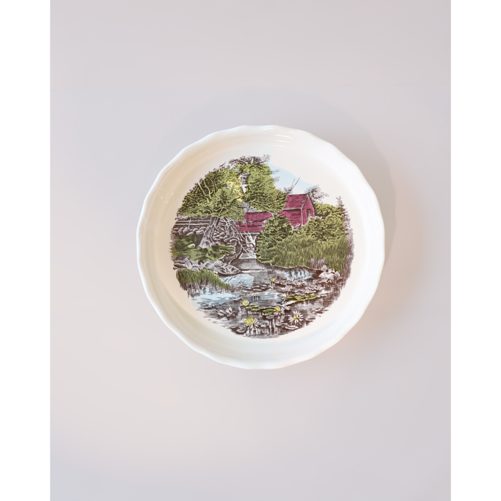 Clear The Table // พร้อมส่ง Pie Dish - Johnson Brothers