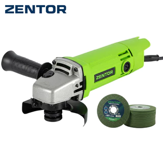 Zentor [ฟรีแผ่นตัด10 ชิ้น] เครื่องเจียร์ หินเจียร์ ไฟฟ้า ลูกหมู 4 นิ้ว 680วัตต์ Angle Grinder